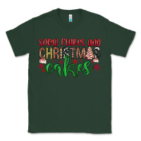 Sports Green Snowflakes and Christmas cakes Classic Tee - JahusDesignShop