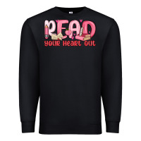 Black read your heart out Premium Sweatshirt - MaliasSmallBusiness