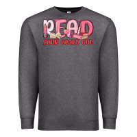 Charcoal Heather read your heart out Premium Sweatshirt - MaliasSmallBusiness