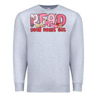 Heather Grey read your heart out Premium Sweatshirt - MaliasSmallBusiness