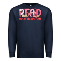 Navy read your heart out Premium Sweatshirt - MaliasSmallBusiness