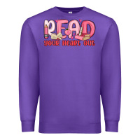 Purple read your heart out Premium Sweatshirt - MaliasSmallBusiness