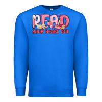 True Royal read your heart out Premium Sweatshirt - MaliasSmallBusiness