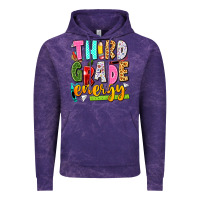 Cloud Purple third grade energy Vintage Hoodie - texasbilliewilder