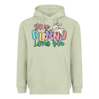 Matcha some bunny loves you easter Heavyweight Hoodie - MaliasSmallBusiness