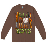 Chestnut let's do this boys baseball Long Sleeve Tee - BundleAndBundleShop
