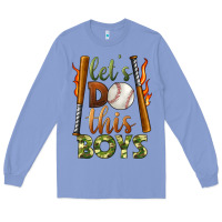 Colony Blue let's do this boys baseball Long Sleeve Tee - BundleAndBundleShop