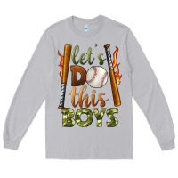 Moon Dust let's do this boys baseball Long Sleeve Tee - BundleAndBundleShop