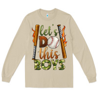 Mushroom let's do this boys baseball Long Sleeve Tee - BundleAndBundleShop