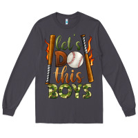 Smoke let's do this boys baseball Long Sleeve Tee - BundleAndBundleShop