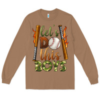 Toasted Coconut let's do this boys baseball Long Sleeve Tee - BundleAndBundleShop