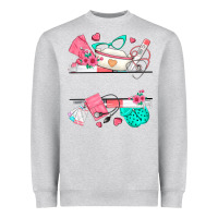 Custom Name Nurse Heavyweight Sweatshirt | Teevron