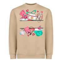 Mushroom custom name nurse Heavyweight Sweatshirt - texasbilliewilder