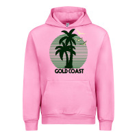 Fuchsia Pink Gold Coast Urban Hoodie - Bettercallsaul