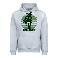 Heather Grey Gold Coast Urban Hoodie - Bettercallsaul