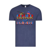 Vintage Denim honor and remember Vintage Tee - Zillion Design Studio