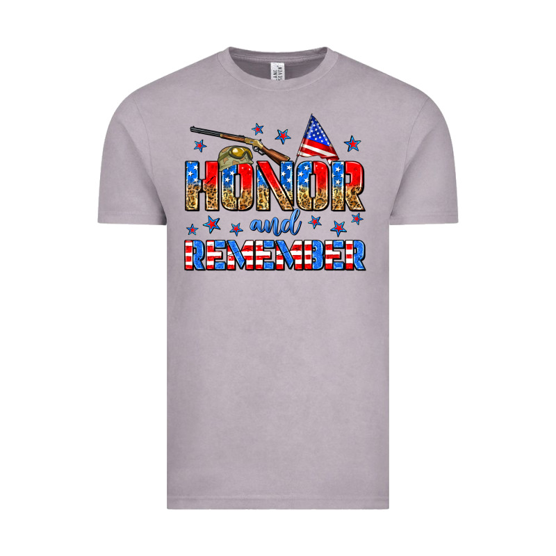 Honor And Remember Vintage Tee by Zillion Design Studio | Teevron