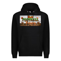 Black football therapy license plate Premium Hoodie - BundleAndBundleShop
