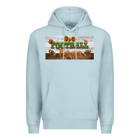 Blue Mist football therapy license plate Premium Hoodie - BundleAndBundleShop