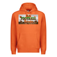 Carrot football therapy license plate Premium Hoodie - BundleAndBundleShop