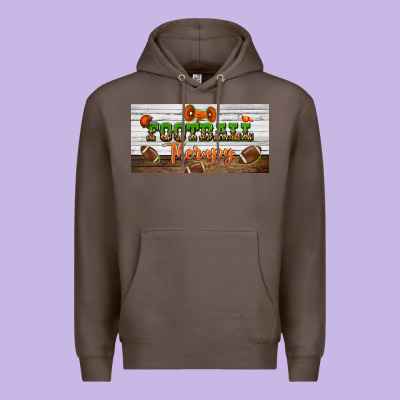 Football Therapy License Plate Premium Hoodie Designed By Bundleandbundleshop