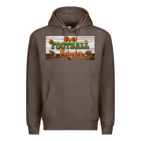 Coffee football therapy license plate Premium Hoodie - BundleAndBundleShop