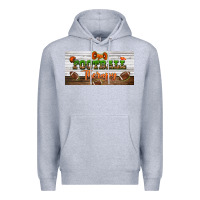 Heather Grey football therapy license plate Premium Hoodie - BundleAndBundleShop