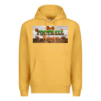 Mustard football therapy license plate Premium Hoodie - BundleAndBundleShop