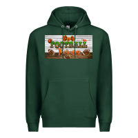 Sports Green football therapy license plate Premium Hoodie - BundleAndBundleShop