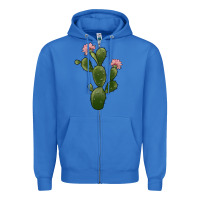 True Royal cactus 2 Zipper Hoodie - JahusDesignShop