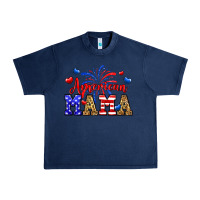 Navy American mama Urban Heavy Tee - Neo Western