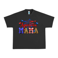 Pigment Black American mama Urban Heavy Tee - Neo Western