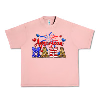 Salmon American mama Urban Heavy Tee - Neo Western