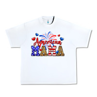 White American mama Urban Heavy Tee - Neo Western