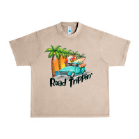 French Oak road trippin Urban Heavy Tee - BarkalooDesign
