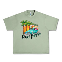 Oil Green road trippin Urban Heavy Tee - BarkalooDesign