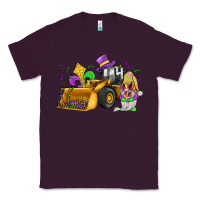 Plum mardi gras gnome bulldozer Classic Tee - JahusDesignShop