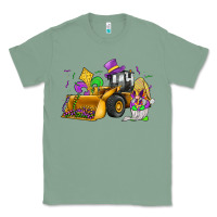Sage mardi gras gnome bulldozer Classic Tee - JahusDesignShop