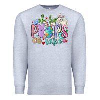 Heather Grey oh for the peeps sake Premium Sweatshirt - MaliasSmallBusiness