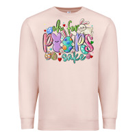 Pale Pink oh for the peeps sake Premium Sweatshirt - MaliasSmallBusiness