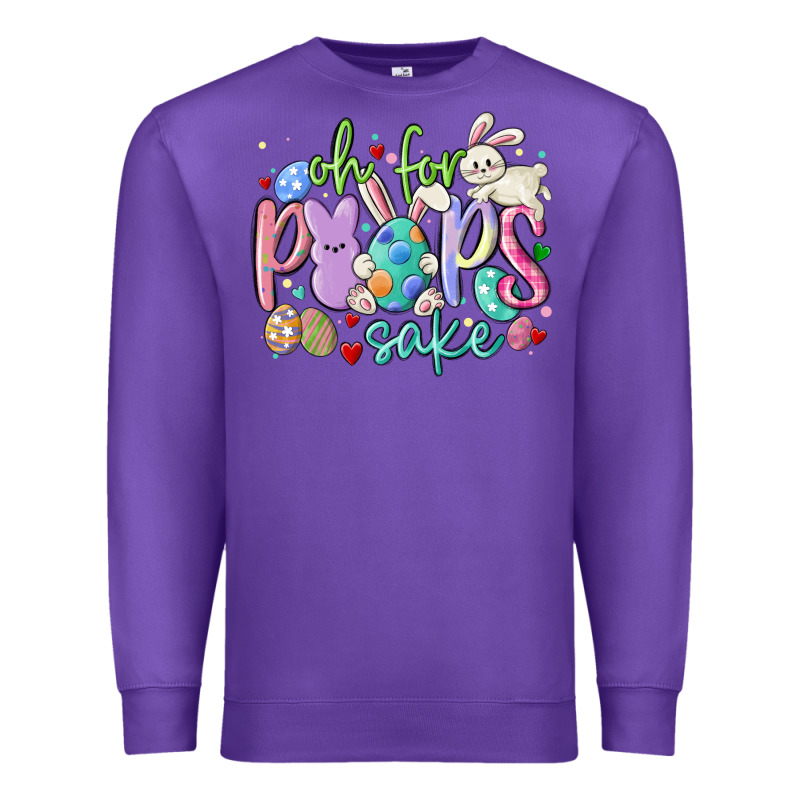 Oh For The Peeps Sake Premium Sweatshirt by MaliasSmallBusiness | Teevron
