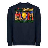 Navy i'm an autism mom what's your superpower Heavyweight Sweatshirt - Zillion Design Studio