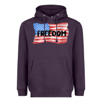 Plum freedom usa Heavyweight Hoodie - MaliasSmallBusiness