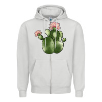 Cactus Zipper Hoodie | Teevron