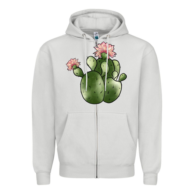 Cactus Zipper Hoodie by JahusDesignShop | Teevron