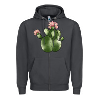 Smoke cactus Zipper Hoodie - JahusDesignShop
