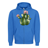 True Royal cactus Zipper Hoodie - JahusDesignShop