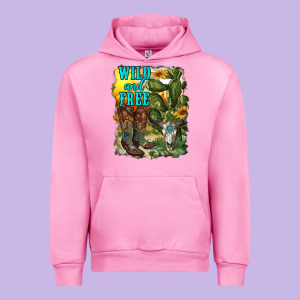 Wild And Free Cowgirl Boots Urban Hoodie Designed By Ranaportraitstore