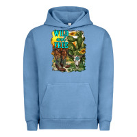 Pigment Pebble Blue wild and free cowgirl boots Urban Hoodie - RanaPortraitStore