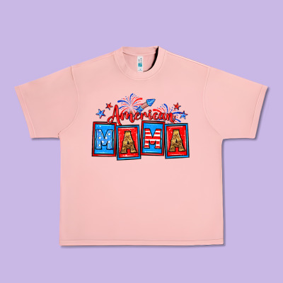 American Mama Urban Heavy Tee Designed By Neo Western